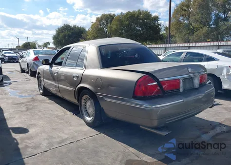 2002 Mercury Grand Marquis Ls from USA, damaged, VIN 2MEFM75W32X626729